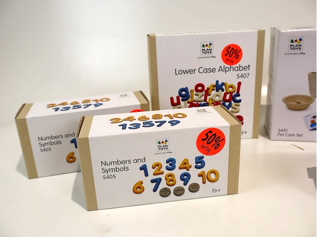 Plantoys houten speelgoed (x7) - afbeelding 2 van  4