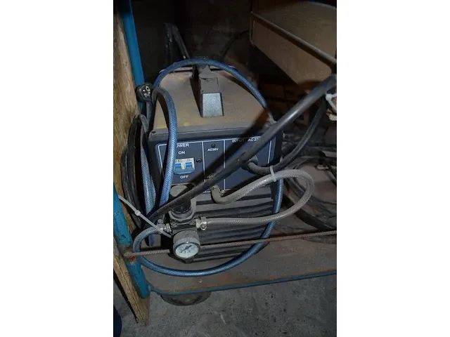 Plasmasnijder hbm cut 60 , metalen kar met lade - afbeelding 2 van  10