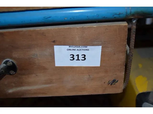 Plasmasnijder hbm cut 60 , metalen kar met lade - afbeelding 4 van  10