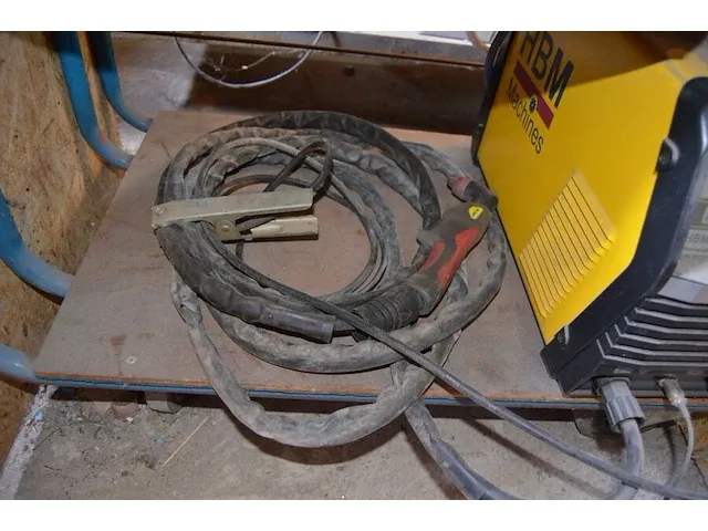 Plasmasnijder hbm cut 60 , metalen kar met lade - afbeelding 8 van  10