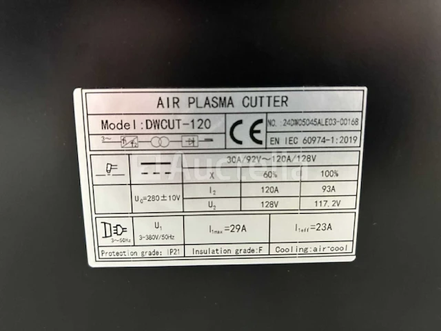 Plasmasnijmachine daewoo dwcut120 - afbeelding 7 van  22