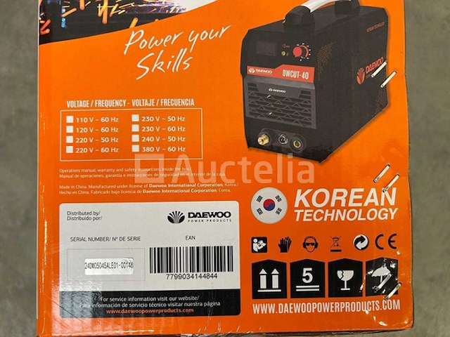 Plasmasnijmachine daewoo dwcut40 - afbeelding 9 van  14