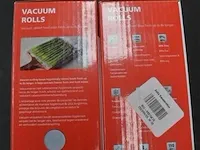 Plastic vacuum zakjes 2 x 2 rollen - afbeelding 3 van  5