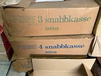 Plastic zakken wit zonder opdruk - afbeelding 2 van  3