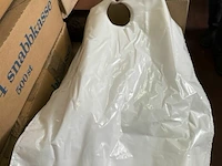 Plastic zakken wit zonder opdruk - afbeelding 3 van  3