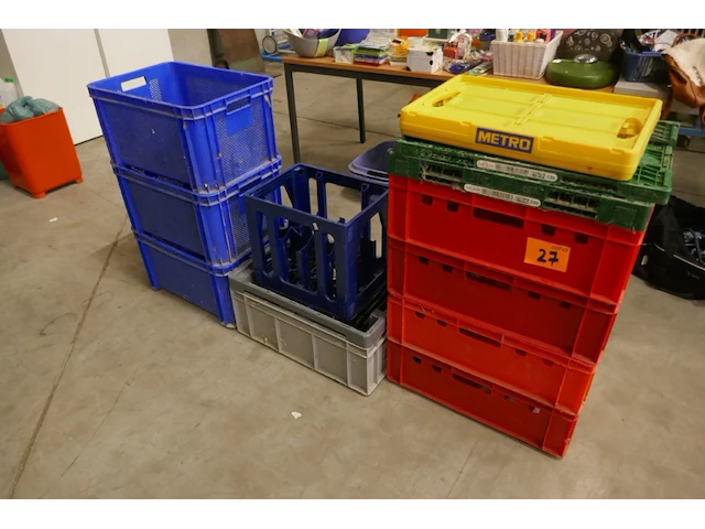 Plastieken bakken - afbeelding 1 van  3