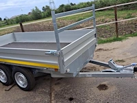 Plateau aanhangwagen 2000kg 3.0x1.50m nieuw - afbeelding 1 van  1