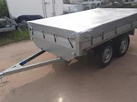 Plateau aanhangwagen 2.50x1.50m 750kg - afbeelding 1 van  1