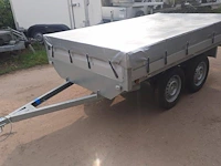 Plateau aanhangwagen 2.50x1.50m 750kg - afbeelding 1 van  1