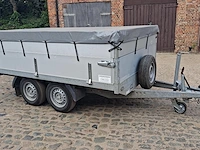 Plateau aanhangwagen bw trailers 02t - afbeelding 1 van  1
