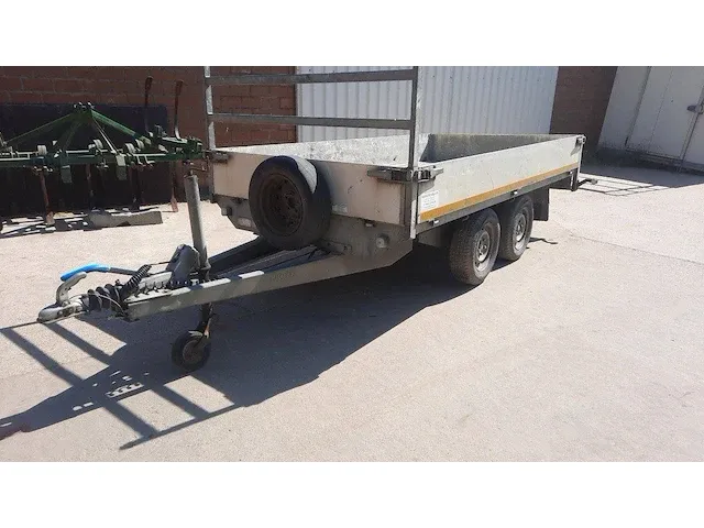 Plateau aanhangwagen eduard pl20 2000kg 3.12x1.60m - afbeelding 1 van  1