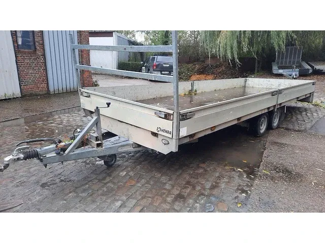 Plateau aanhangwagen henra 2700kg 600x200cm - afbeelding 1 van  1