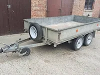 Plateau aanhangwagen waroquier 1400kg 300x150cm - afbeelding 1 van  1