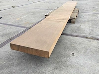 Plateau afselia 80x430x4290 - afbeelding 1 van  5