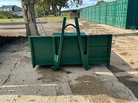 Plateaucontainer afzet afvalcontainer - afbeelding 2 van  6