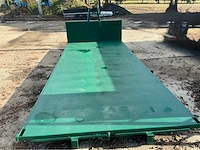 Plateaucontainer afzet afvalcontainer - afbeelding 4 van  6