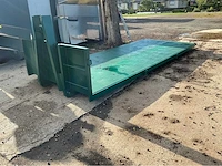 Plateaucontainer afzet afvalcontainer - afbeelding 6 van  6