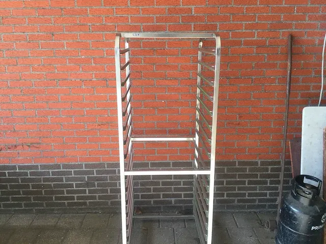 Plateaurek rvs - afbeelding 1 van  3