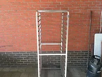 Plateaurek rvs - afbeelding 1 van  3