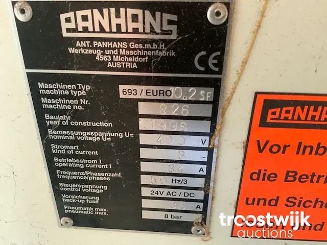 Platen opdeelzaagmachine - afbeelding 12 van  13