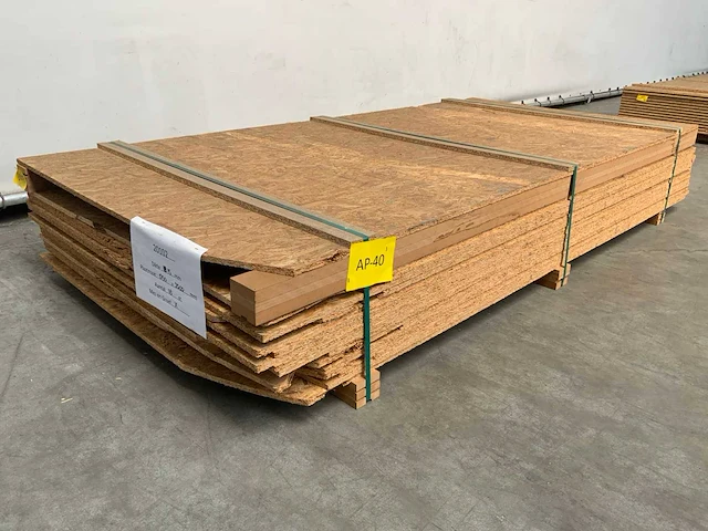 Platen osb 2500x1250x15mm 18 stuks nieuw - afbeelding 1 van  1