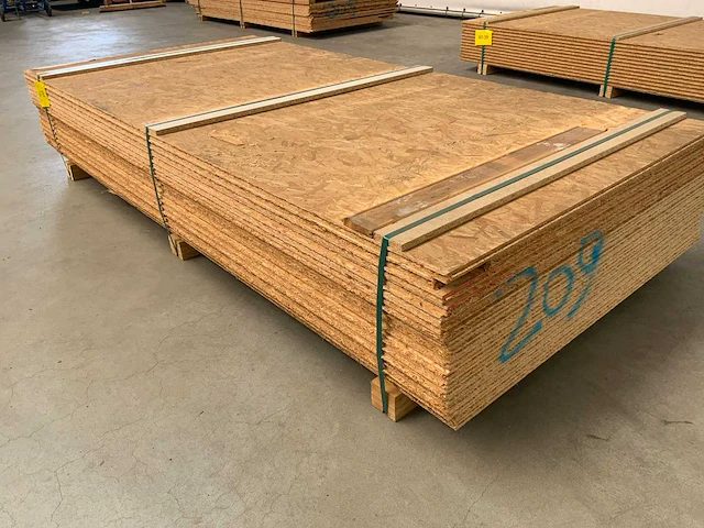 Platen osb 2500x1250x22mm 18 stuks nieuw - afbeelding 1 van  1