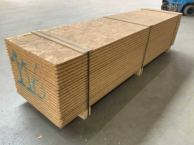Platen osb 2500x625x25mm 21 stuks nieuw - afbeelding 1 van  1