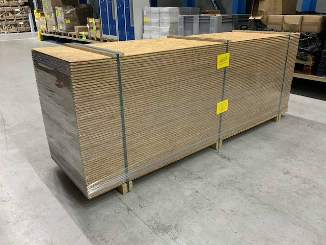 Platen osb 2500x630x16mm 44 stuks nieuw - afbeelding 1 van  1