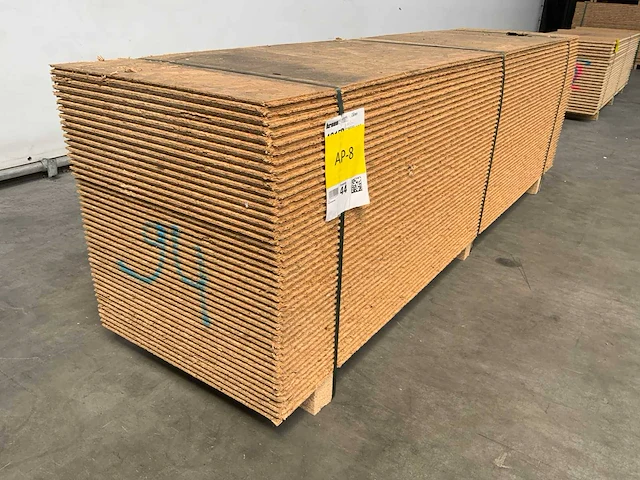 Platen osb 2500x630x16mm 44 stuks nieuw - afbeelding 1 van  1