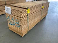 Platen osb 2500x675x18/25mm 46 stuks nieuw - afbeelding 1 van  1