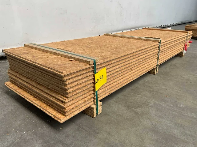 Platen osb 2500x675x22mm 11 stuks nieuw - afbeelding 1 van  1