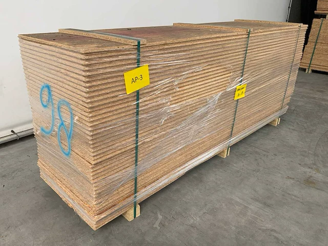 Platen osb 2500x675x22mm 43 stuks nieuw - afbeelding 1 van  1