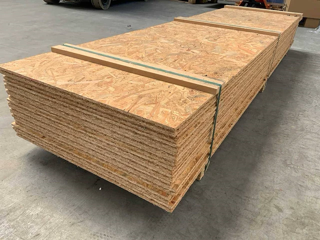 Platen osb 2500x675x25mm 11 stuks nieuw - afbeelding 1 van  1