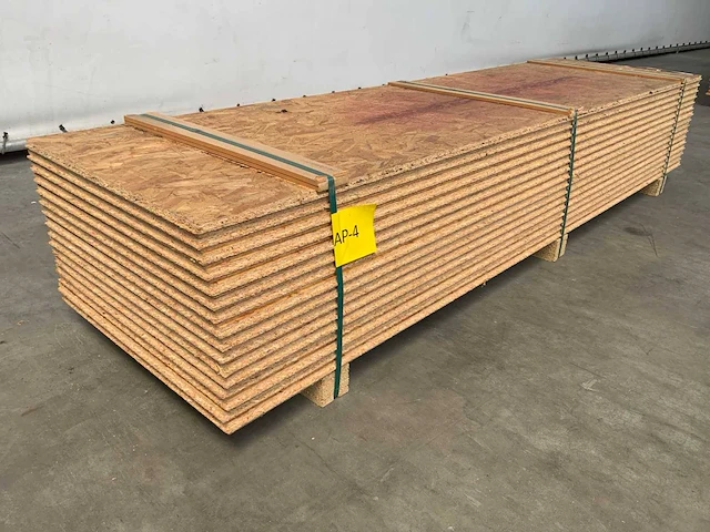 Platen osb 2500x675x25mm 16 stuks nieuw - afbeelding 1 van  1