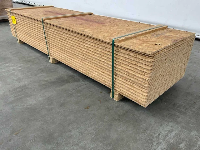 Platen osb 2500x675x25mm 17 stuks nieuw - afbeelding 1 van  1