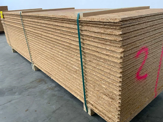 Platen osb 2500x675x25mm 24 stuks nieuw - afbeelding 1 van  1