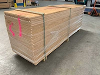 Platen osb 2500x675x25mm 32 stuks nieuw - afbeelding 1 van  1