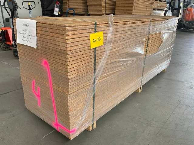 Platen osb 2500x675x25mm 37 stuks nieuw - afbeelding 1 van  1