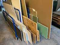 Platenkar met inhoud - afbeelding 1 van  5