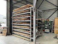 Platenrek hout - afbeelding 1 van  8