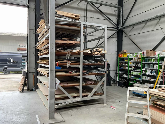 Platenrek hout - afbeelding 2 van  8