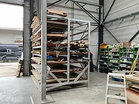 Platenrek hout - afbeelding 2 van  8