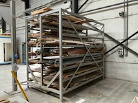 Platenrek hout - afbeelding 3 van  8