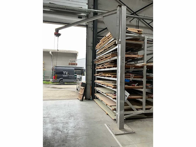 Platenrek hout - afbeelding 5 van  8