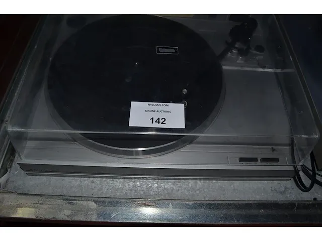 Platenspeler sanyo tp220 , 7 lp's - afbeelding 2 van  6