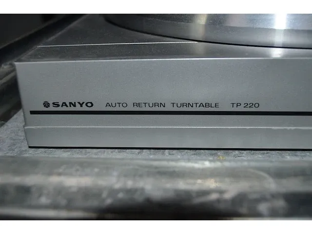 Platenspeler sanyo tp220 , 7 lp's - afbeelding 5 van  6