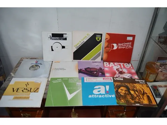 Platenspeler technics sl-5300 , 26 lp's - afbeelding 10 van  10