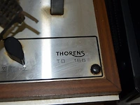 Platenspeler thorens td-166, radio tuner teleton srq-602x, radio tuner fisher 801 - afbeelding 5 van  11