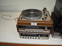 Platenspeler thorens td-166, radio tuner teleton srq-602x, radio tuner fisher 801 - afbeelding 7 van  11