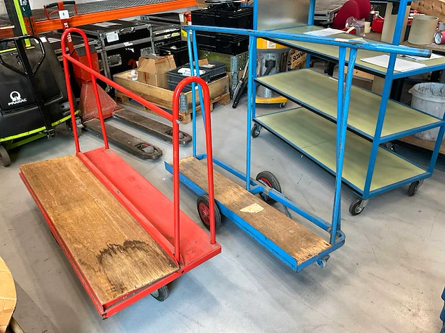 Platenwagens (3x) - afbeelding 1 van  8